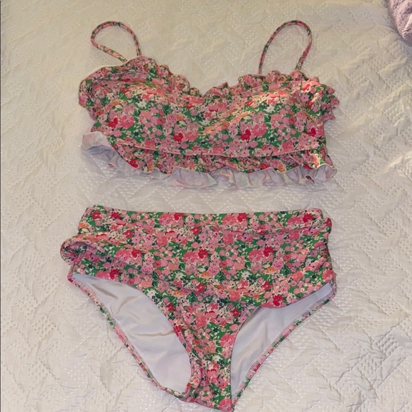SweetHoney Other - Sweet Honey Ruffle Bikini Set